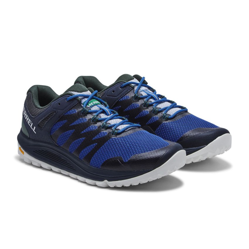 Chaussure Trail Merrell Nova 2 X See America Bleu/Vert Homme | A.B.HUIC